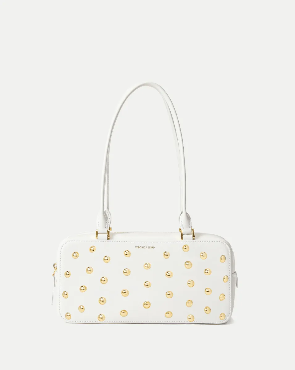 Studded Boxy Shoulder Bag