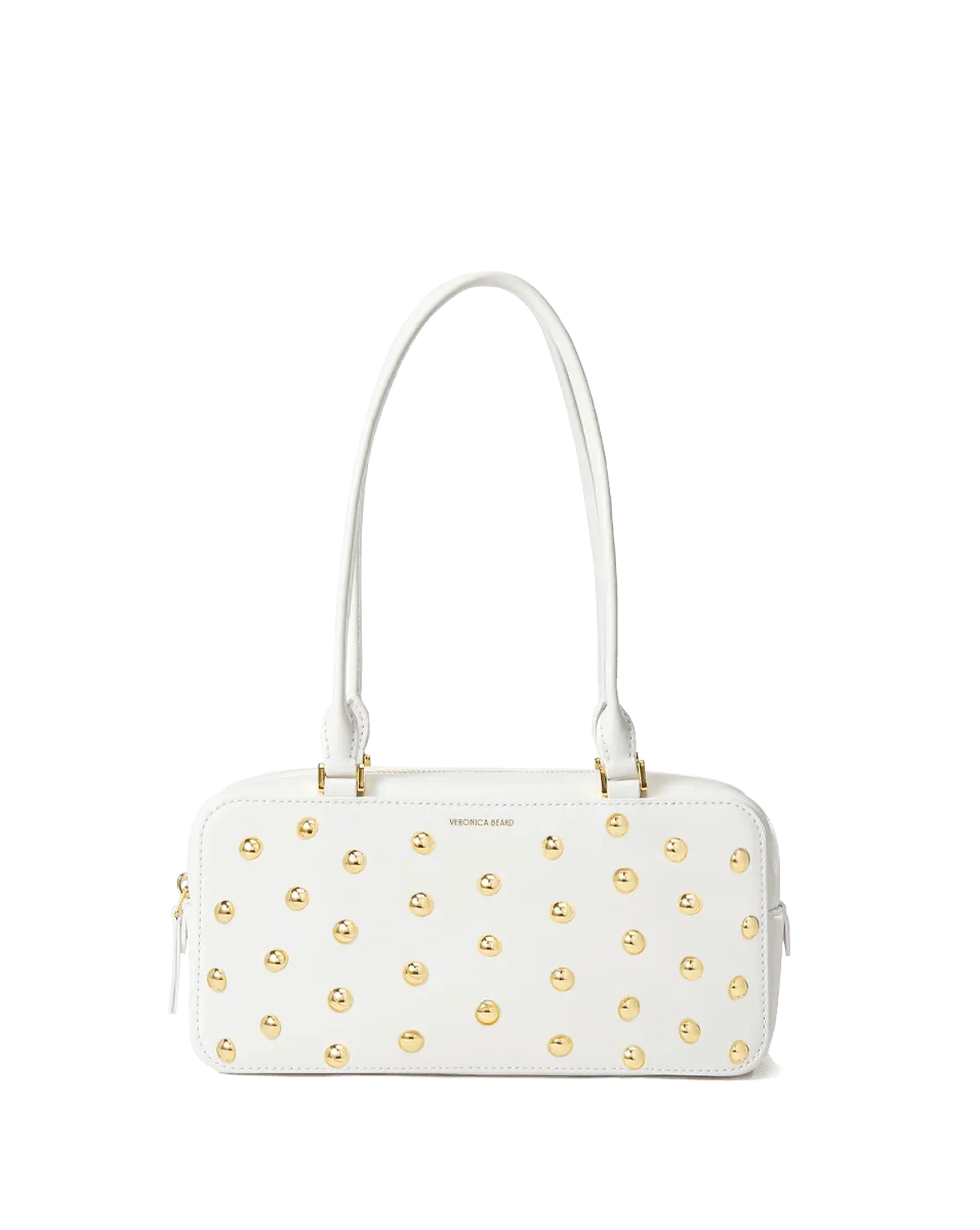 Studded Boxy Shoulder Bag