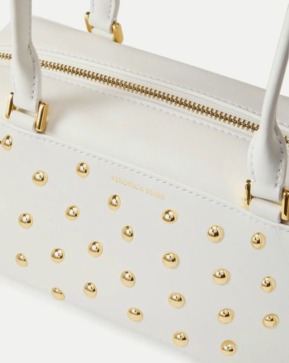 Studded Boxy Shoulder Bag