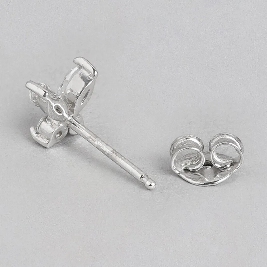 Stunning 925 Sterling Silver Rhodium Plated Combo Earrings