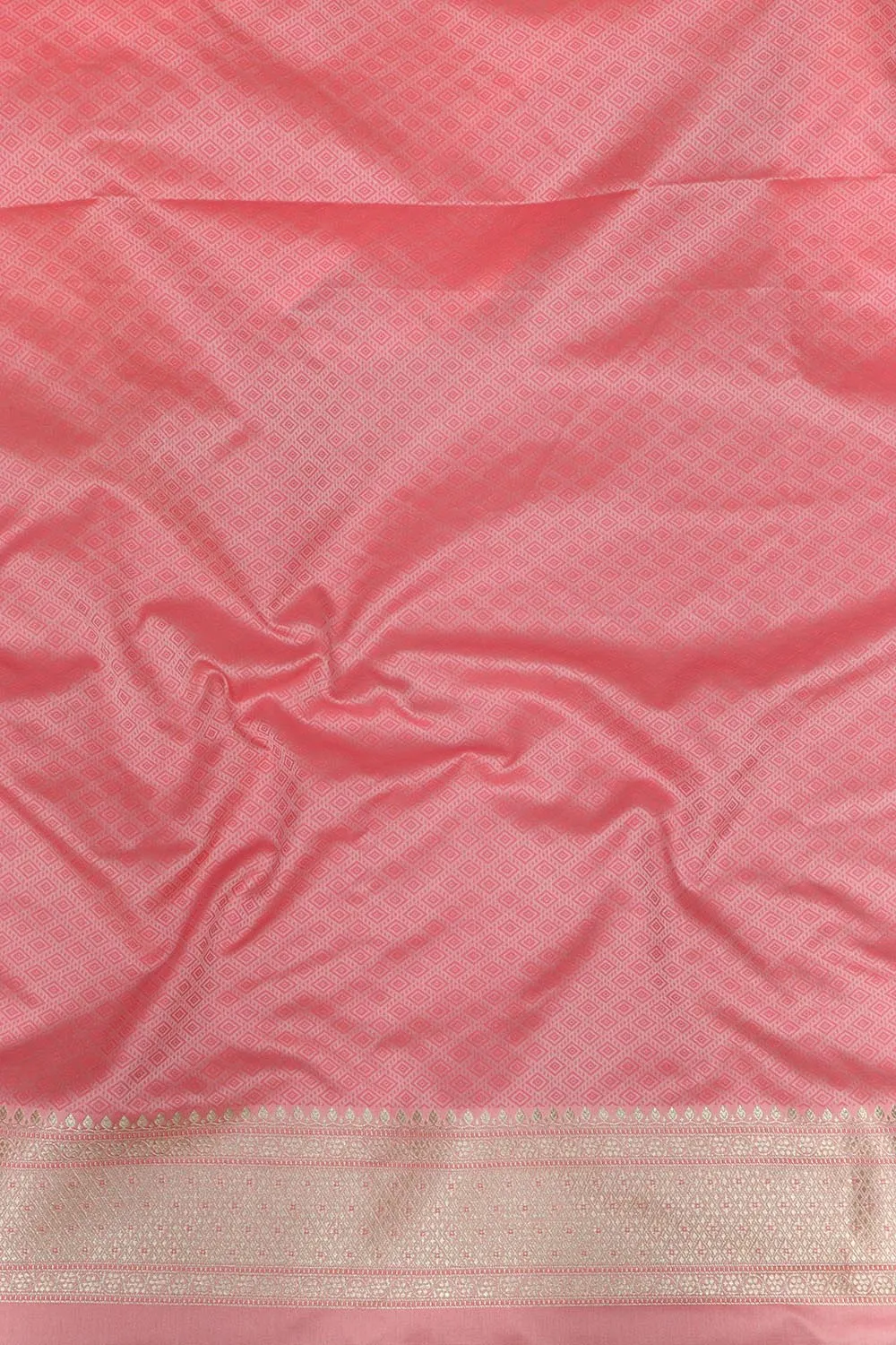 Stunning Banarasi Silk Saree in Pretty Pink