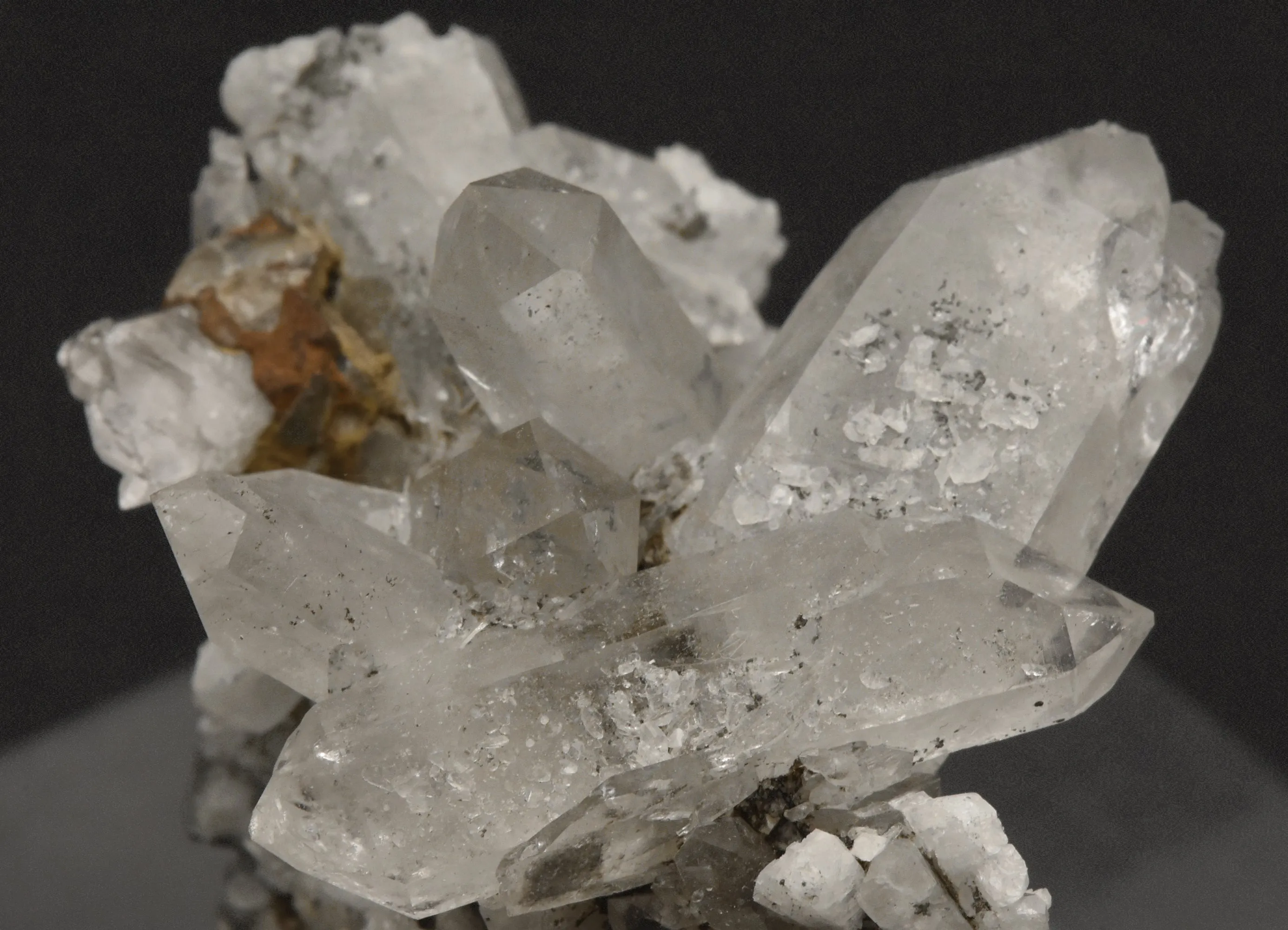 Stunning Doubly Terminated Quartz Crystal Cluster Mineral Specimen - Austria