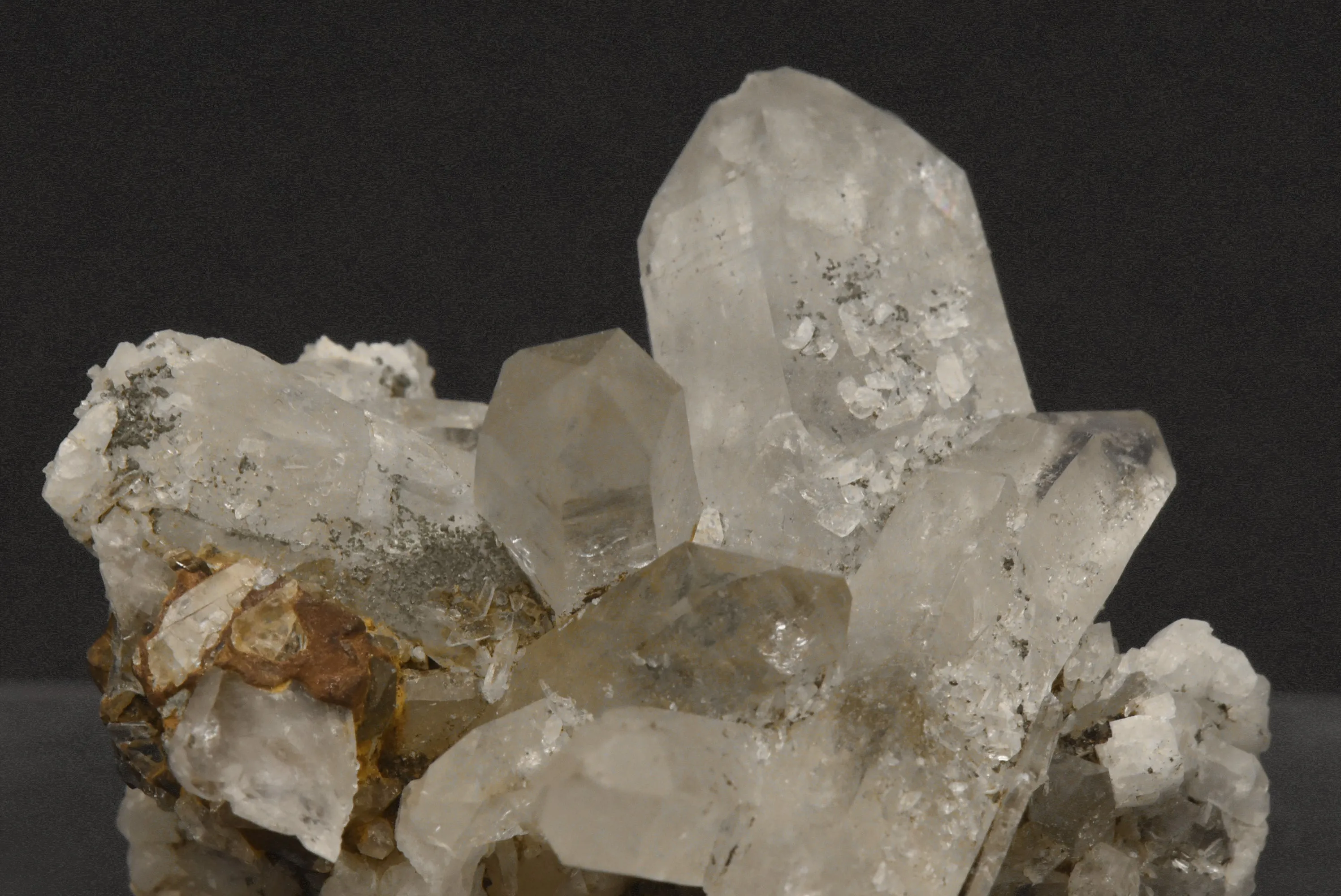 Stunning Doubly Terminated Quartz Crystal Cluster Mineral Specimen - Austria