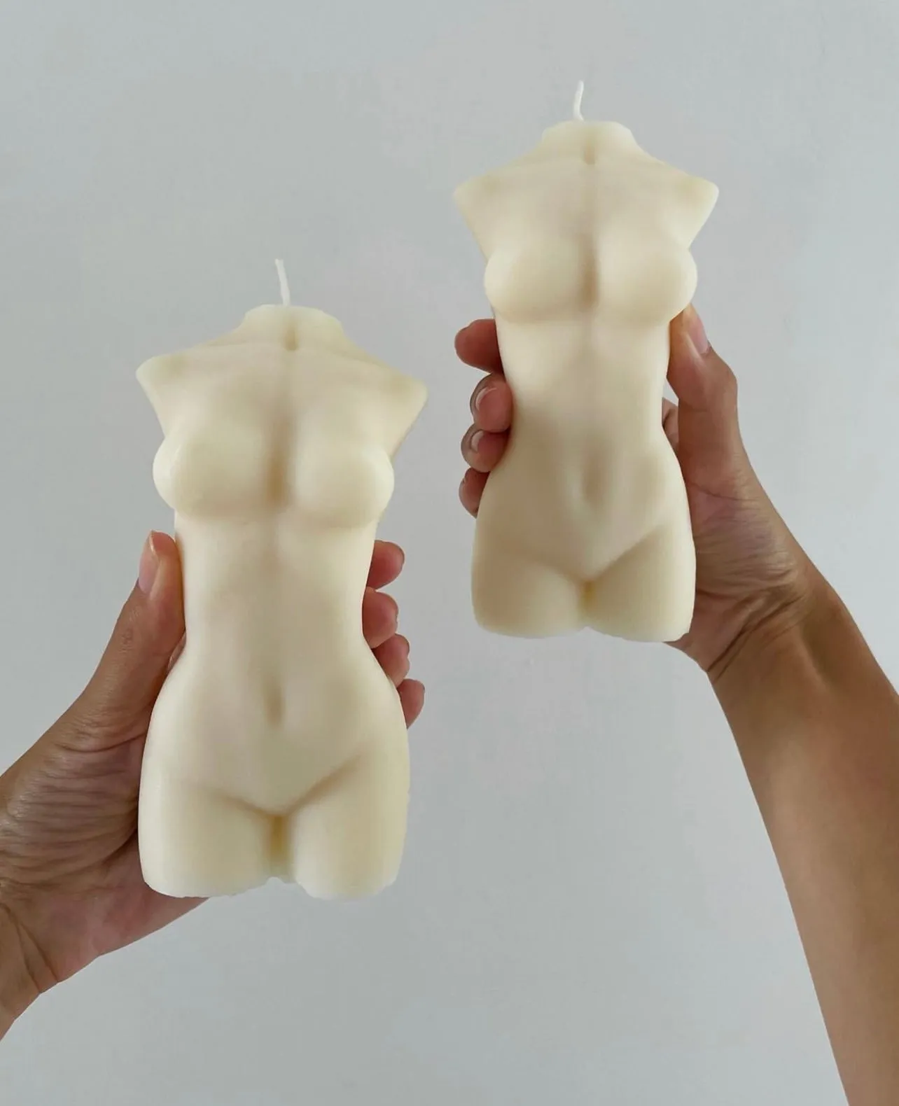 Stunning Female Candle / Feminine soy wax body candle