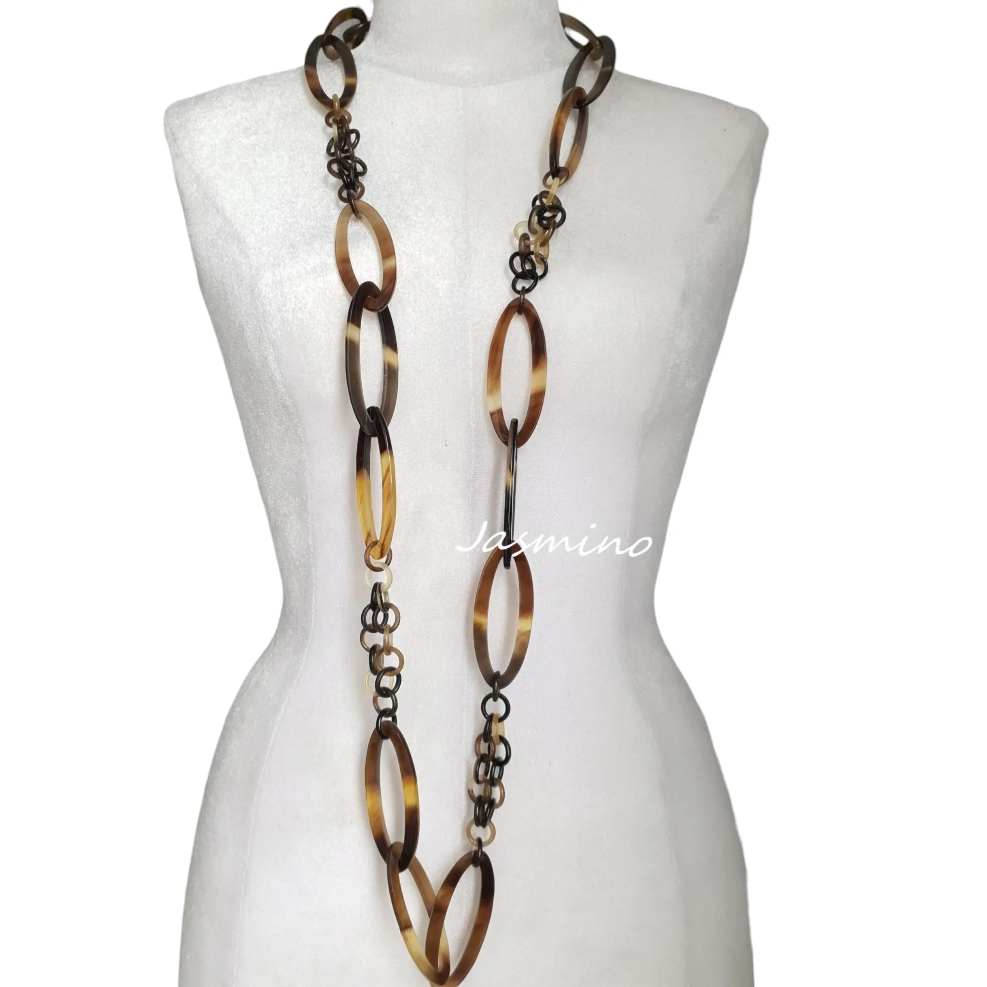 Stunning Handmade Necklace J17721, Made by Natural Material