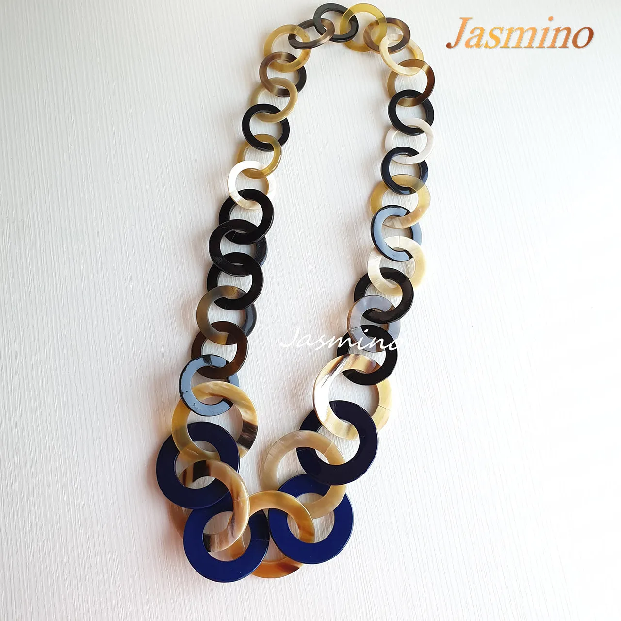 Stunning Handmade Necklace J17748, Made by Natural Material