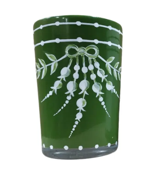 STUNNING NEW LILY OF THE VALLEY GLASSES/VASE