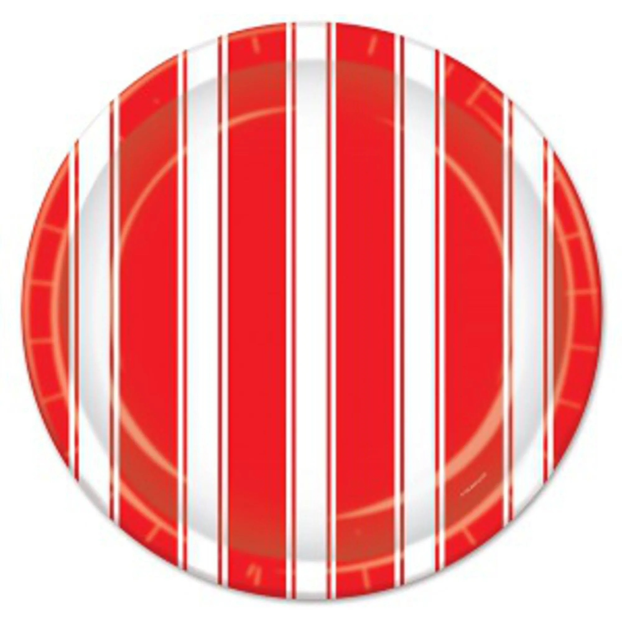 Stunning Red & White Ceramic Plates