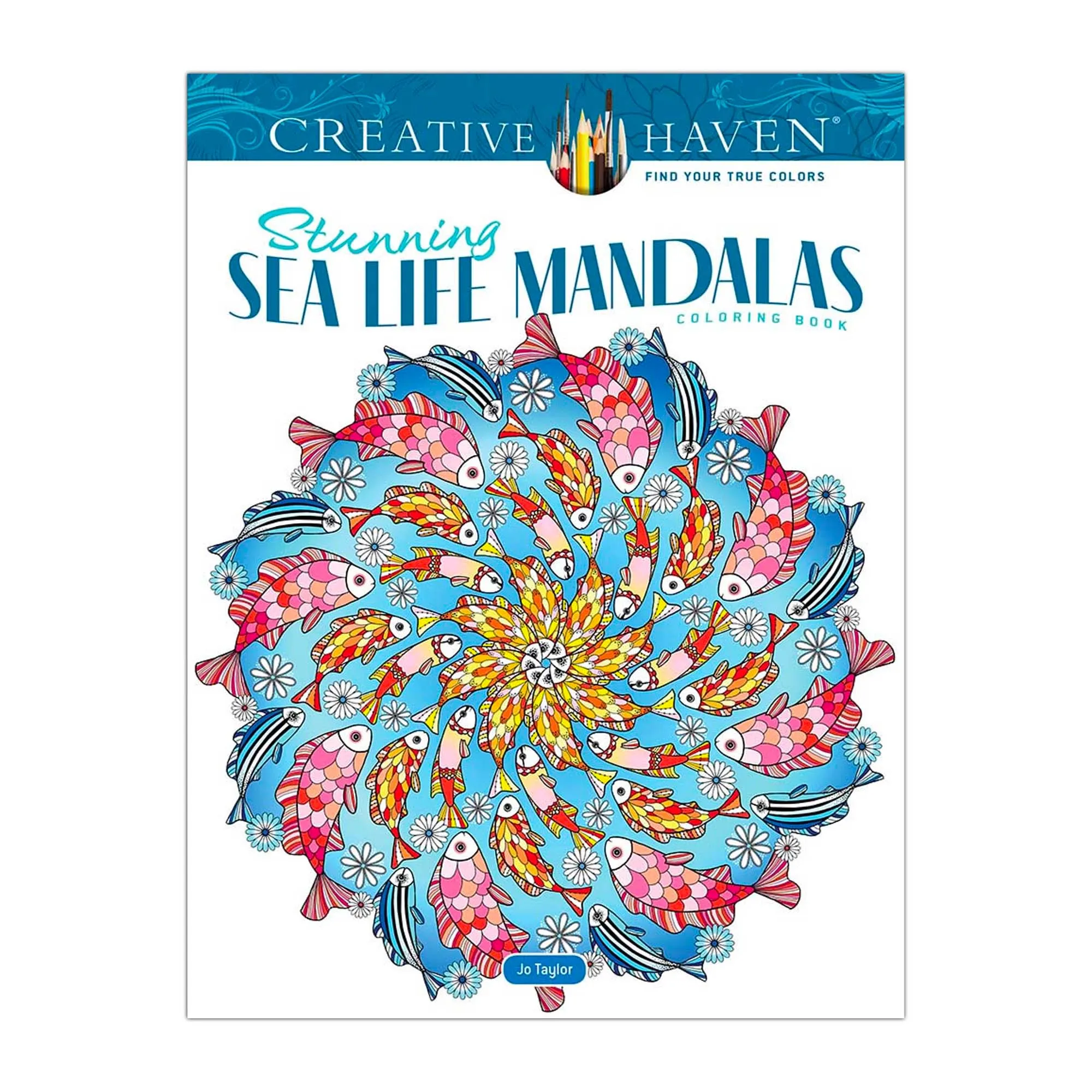 Stunning Sea Life Mandalas Colouring Book