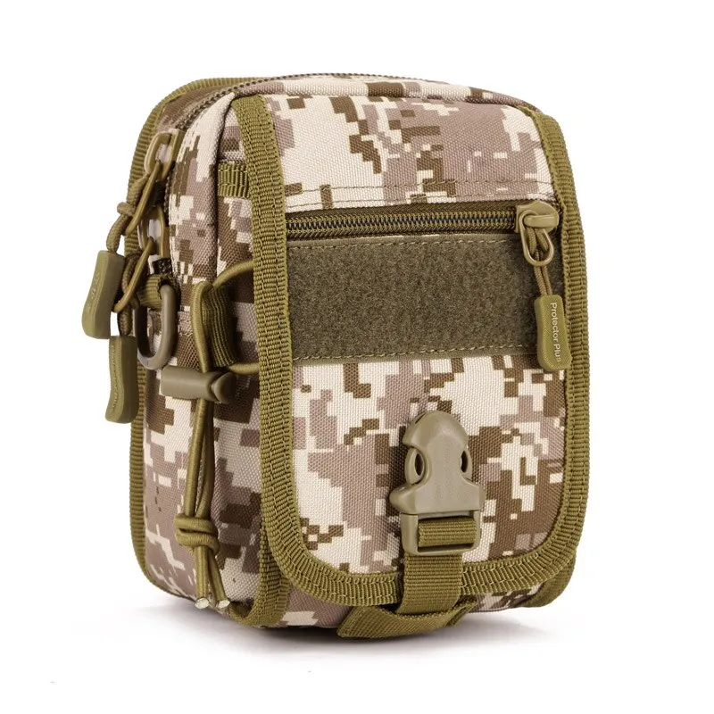 Tactical MOLLE Waist Pouch Shoulder Bag Waterproof