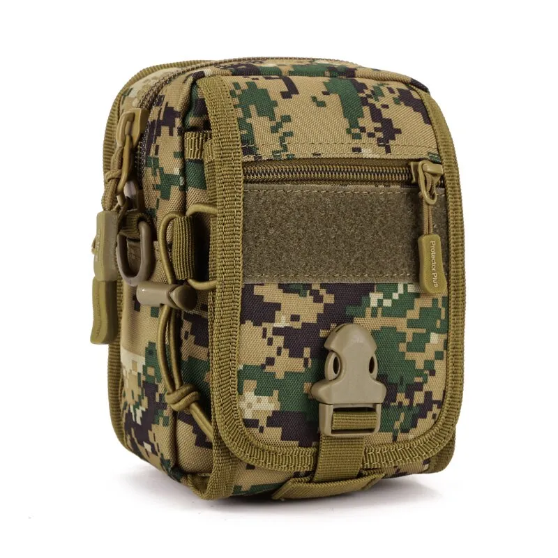 Tactical MOLLE Waist Pouch Shoulder Bag Waterproof