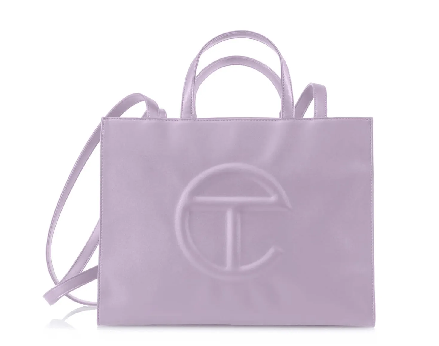 TELFAR SHOPPING BAG MEDIUM LAVENDER