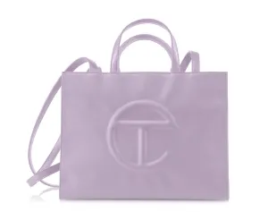 TELFAR SHOPPING BAG MEDIUM LAVENDER