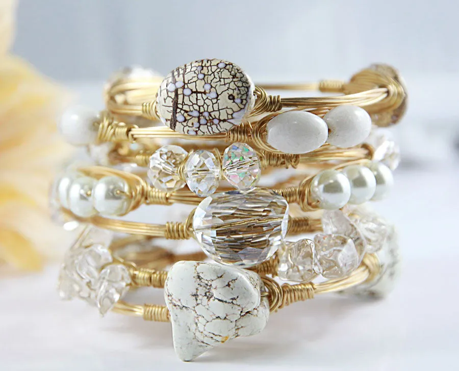 The Bridal Stack Bangles