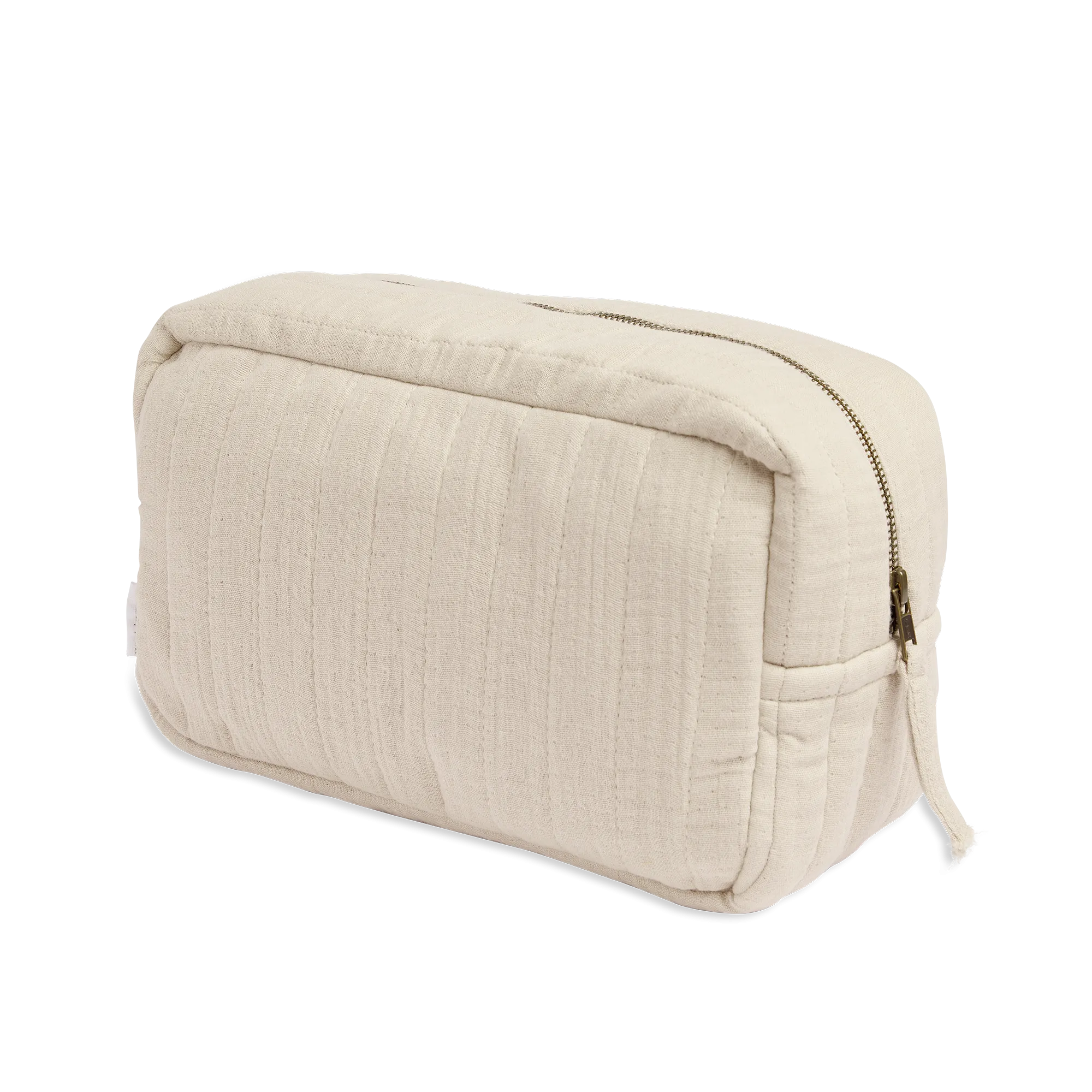 The Dream Cotton Wash Bag - Fawn