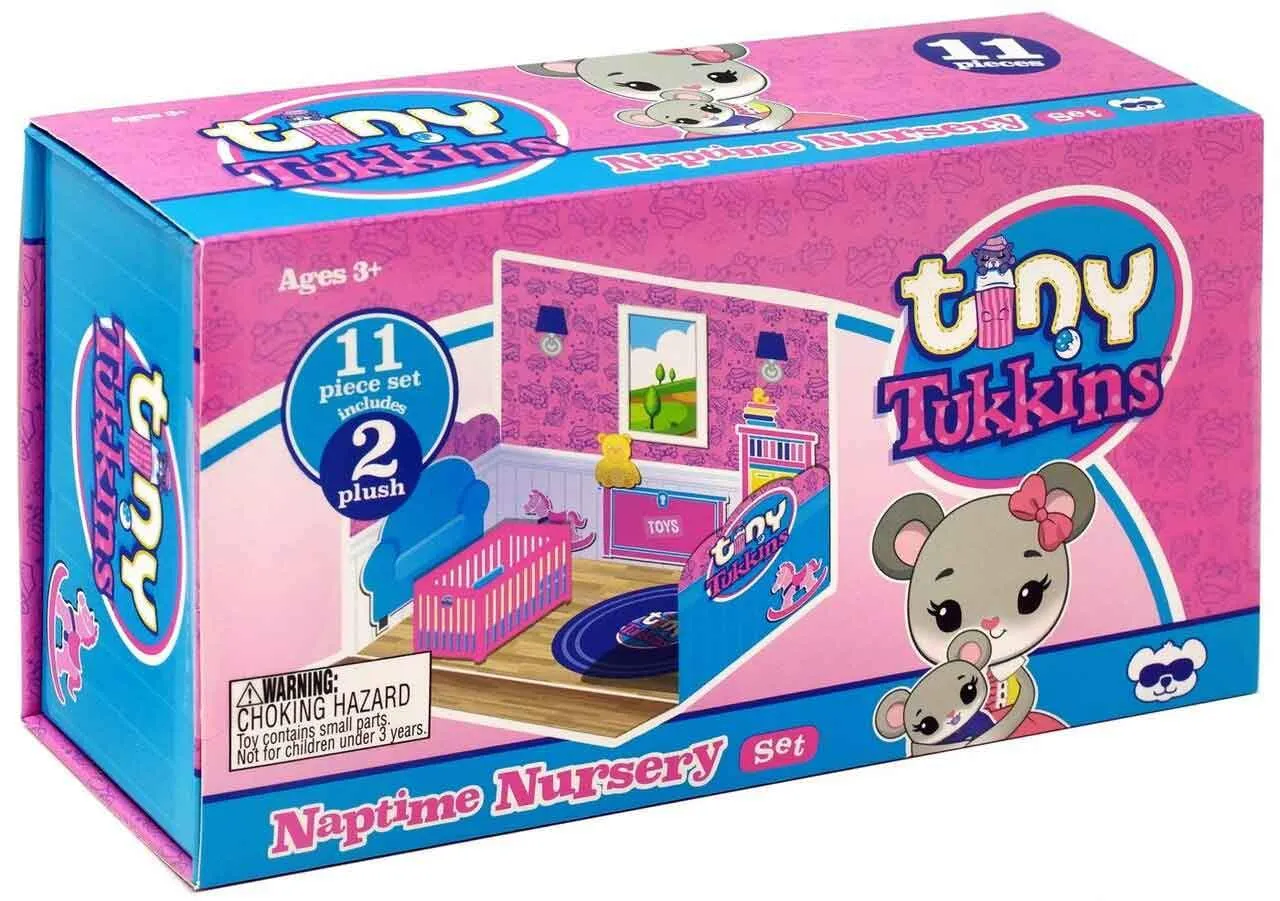 Tiny Tukkins Naptime Nursery Core Pack - 1 Mouse plus 1 Mystery Pack