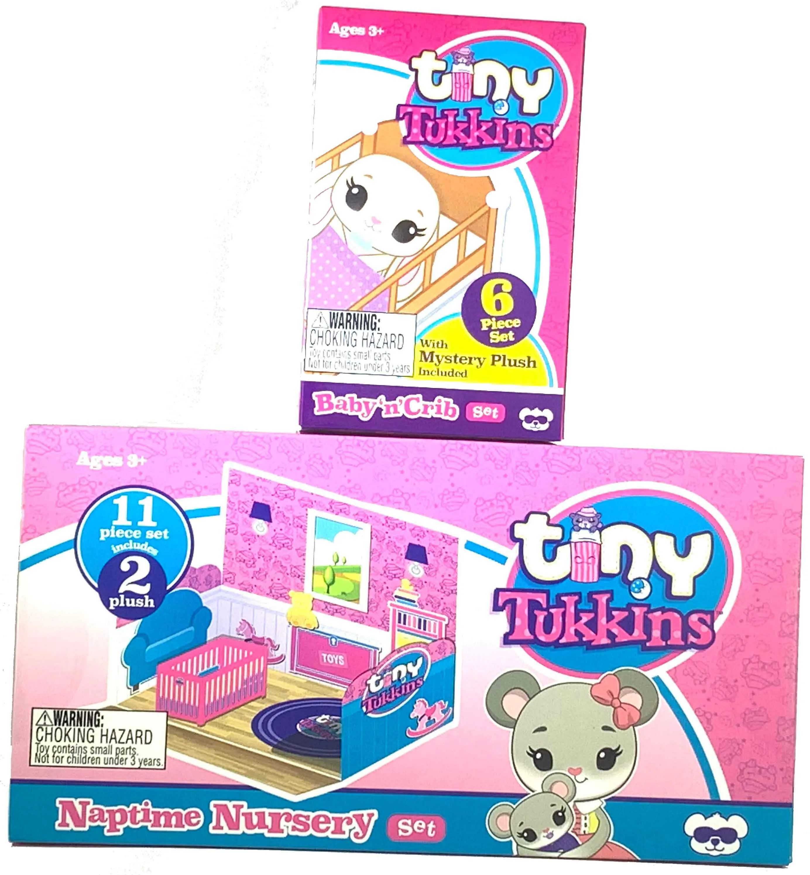 Tiny Tukkins Naptime Nursery Core Pack - 1 Mouse plus 1 Mystery Pack