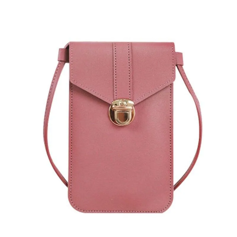 Touch Screen Mobile Crossbody Bag