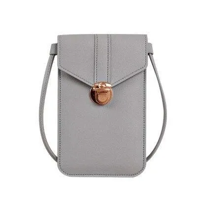 Touch Screen Mobile Crossbody Bag