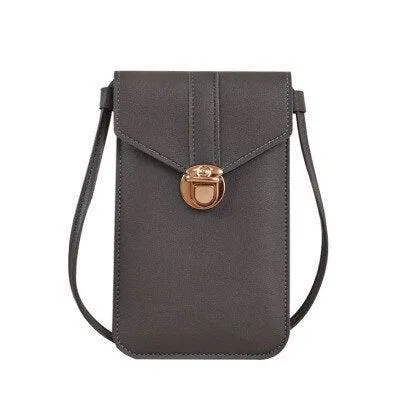 Touch Screen Mobile Crossbody Bag