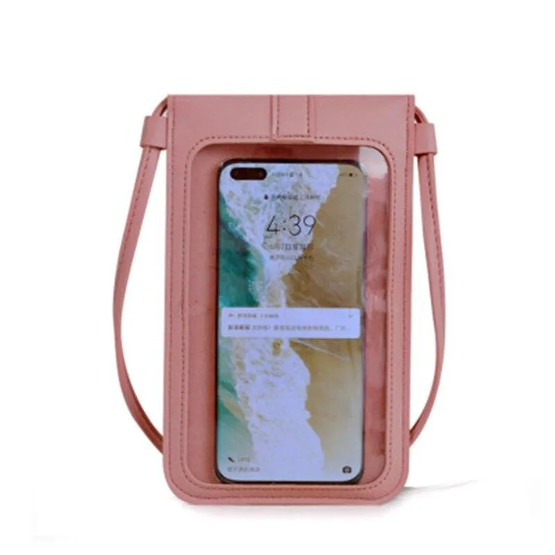 Touch Screen Mobile Crossbody Bag