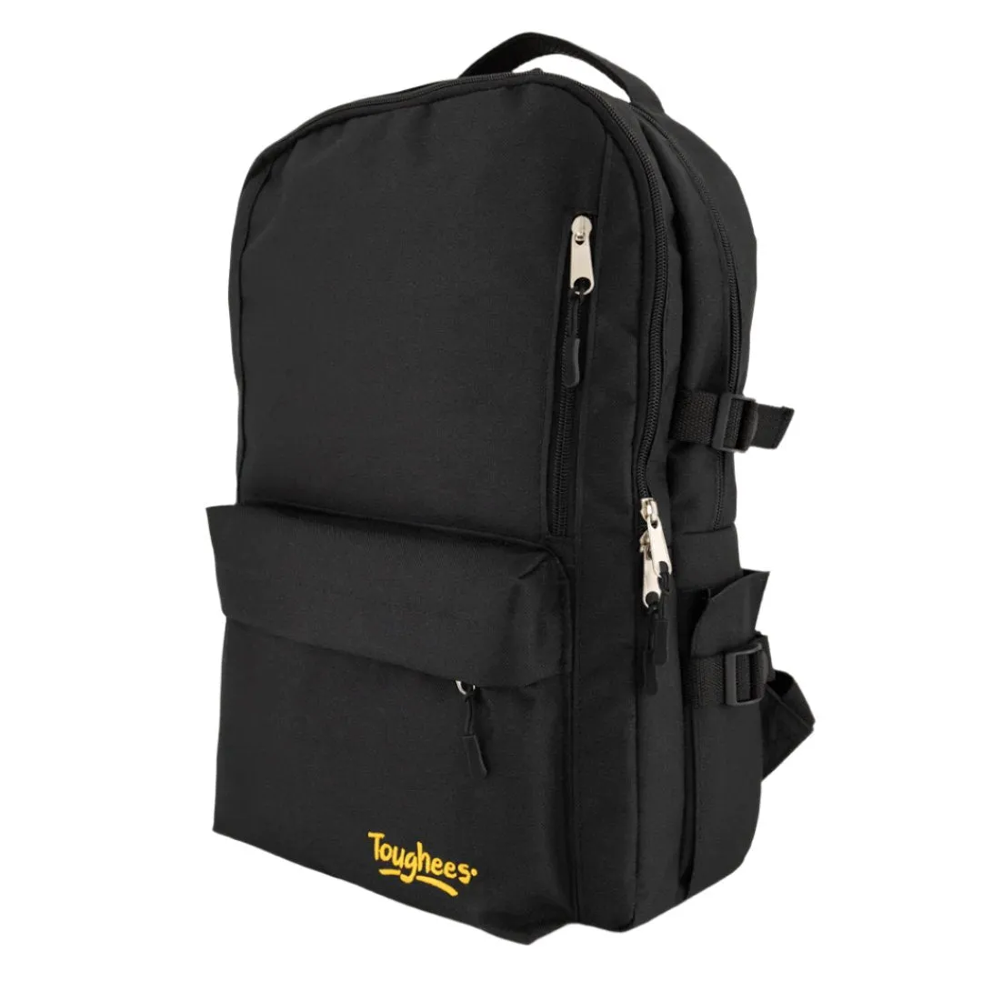 Toughees Senior Black Basic Backpack