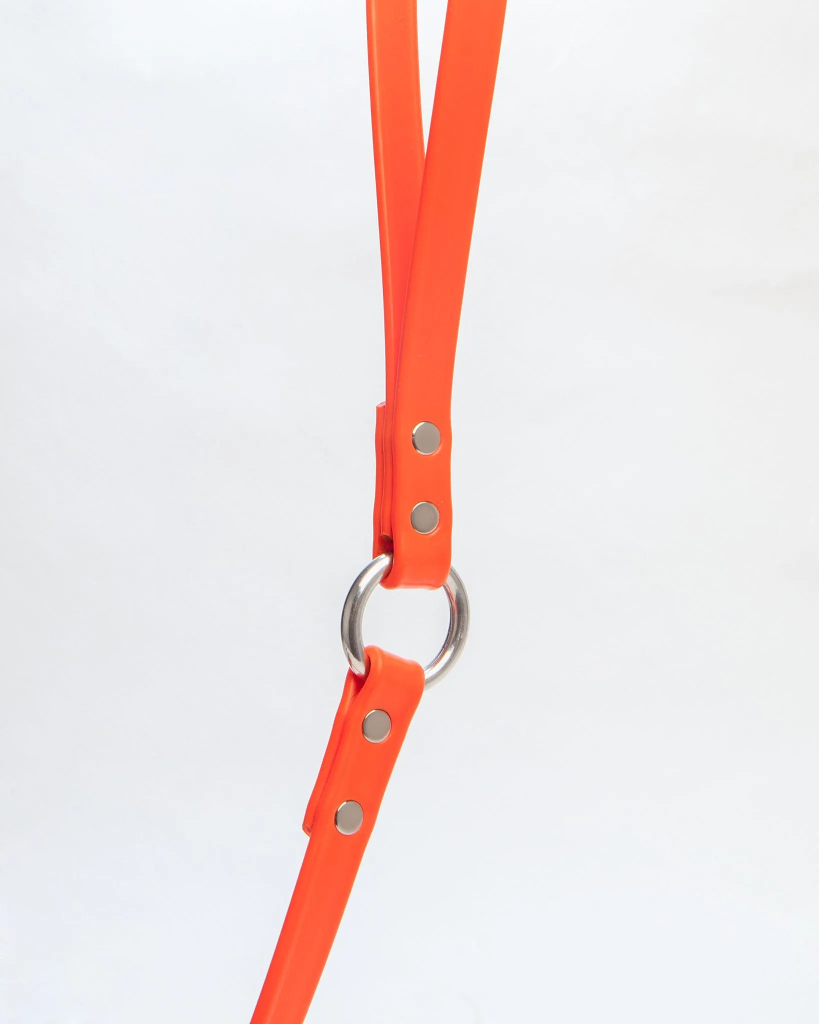 Traffic Leash in Neon Orange - 2' (Made in the USA)