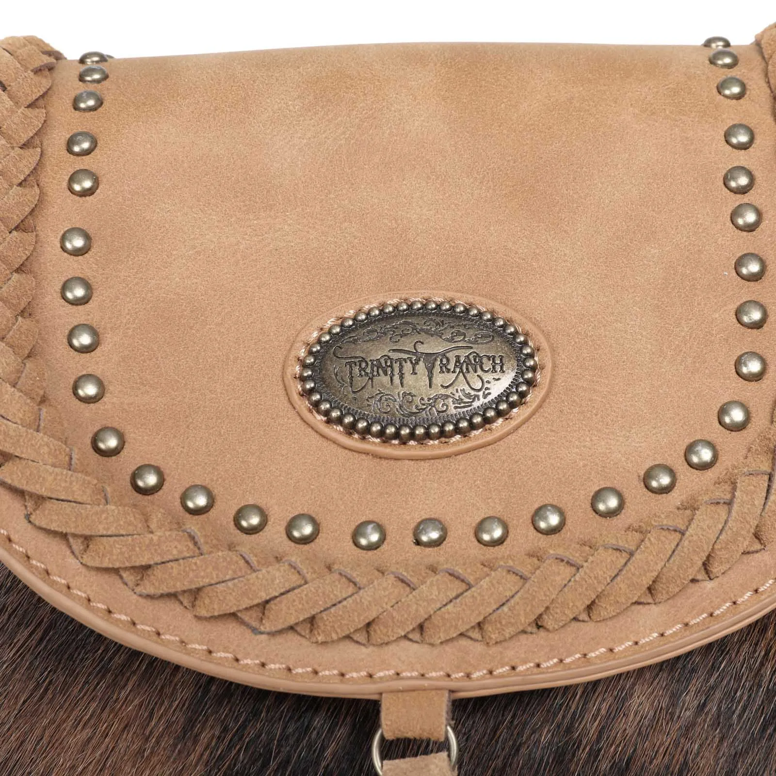 Trinity Ranch Hair-On Collection Crossbody Bag