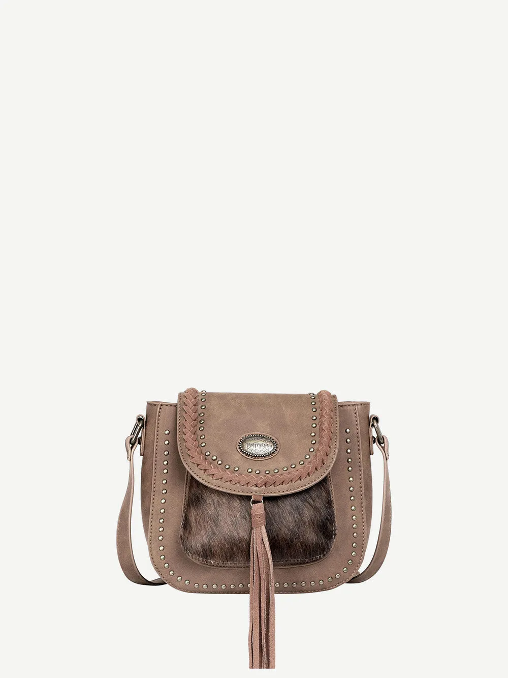 Trinity Ranch Hair-On Collection Crossbody Bag