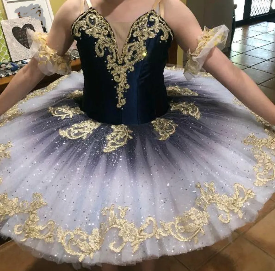 #TT2079 New!! Stunning Professional Hook and Eye Classical Pancake Tutu