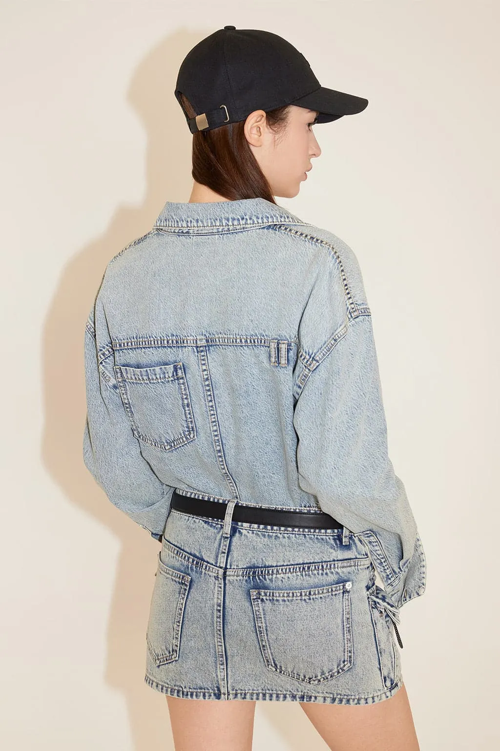 Vintage Style Denim Shirt