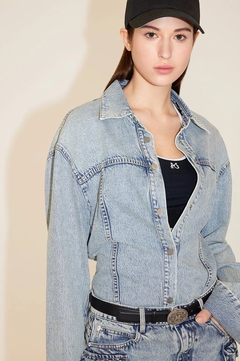 Vintage Style Denim Shirt