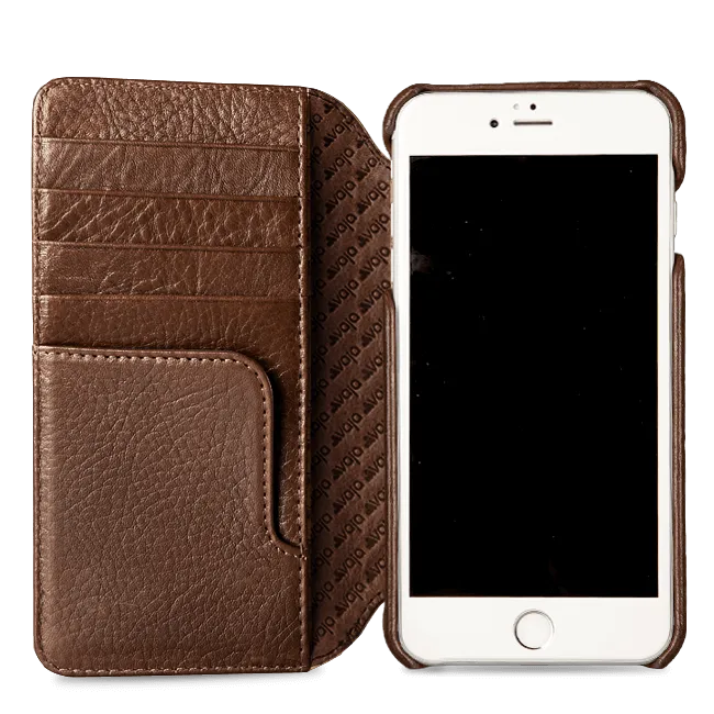 Wallet Agenda iPhone 8 Plus Leather Case