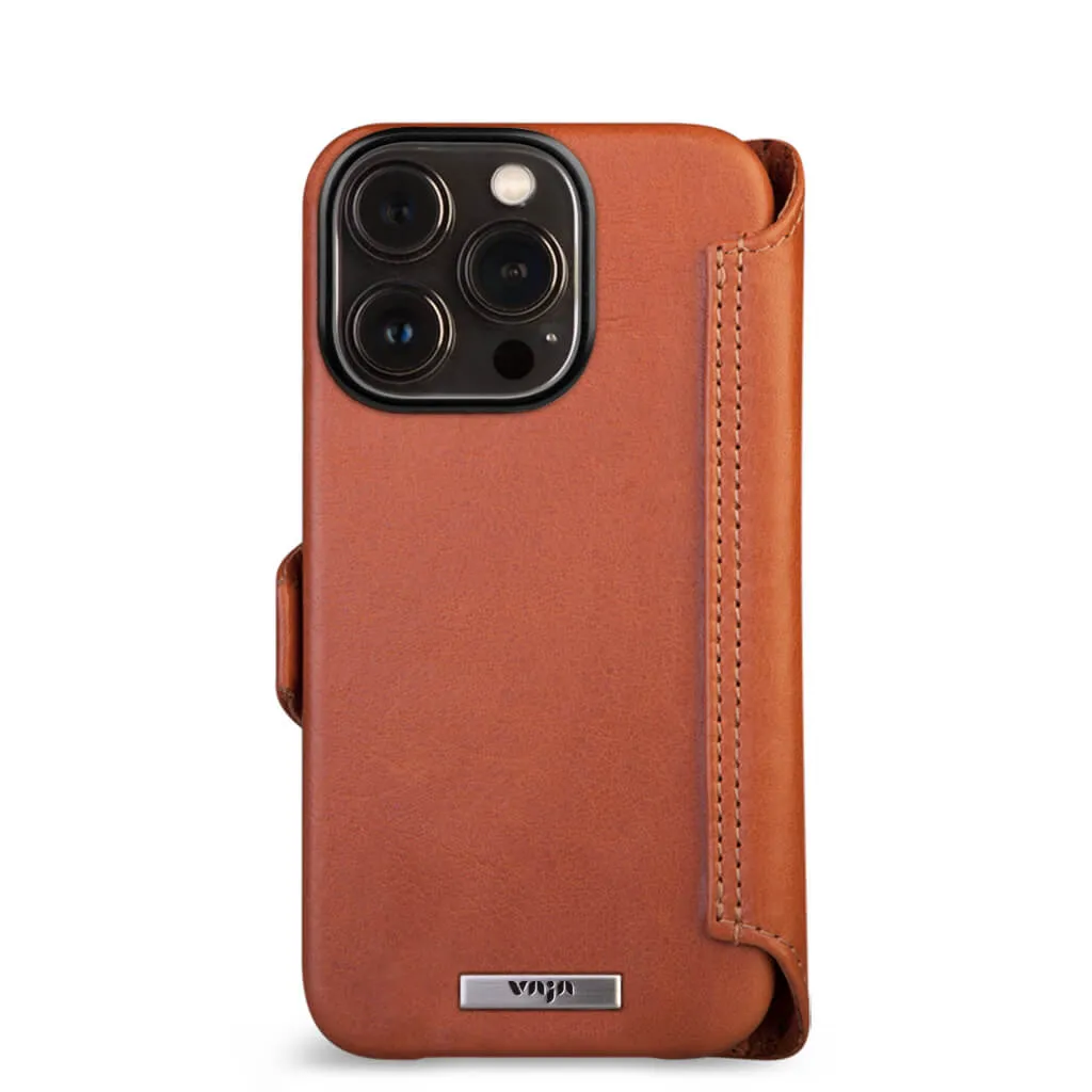 Wallet iPhone 14 Pro leather case