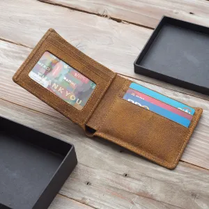 William Classic Wallet (Distressed Tan)