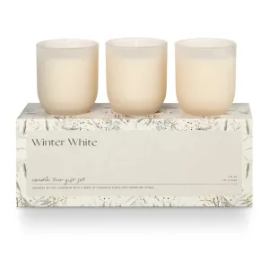 Winter White Candle Trio Gift Set