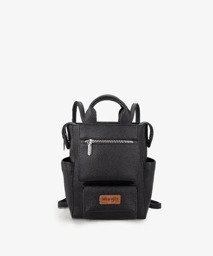 Wrangler Convertible Leather Backpack