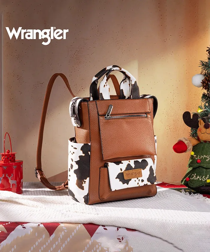 Wrangler Convertible Leather Backpack