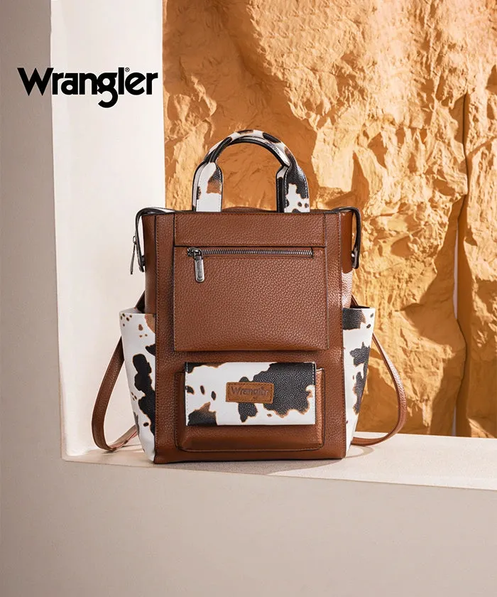 Wrangler Convertible Leather Backpack