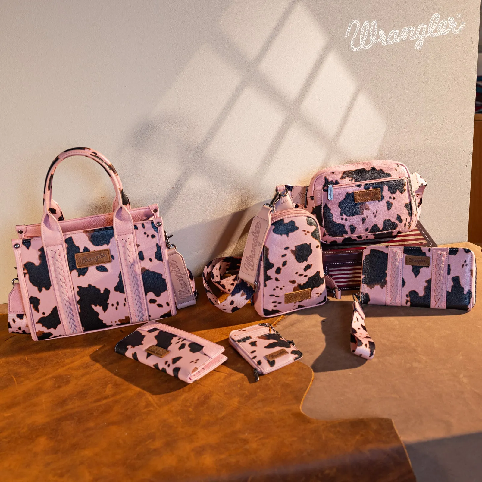 Wrangler Cow Print Concealed Carry Collection